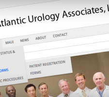 MidAtlantic Urology Associates, LLC Website - Slider